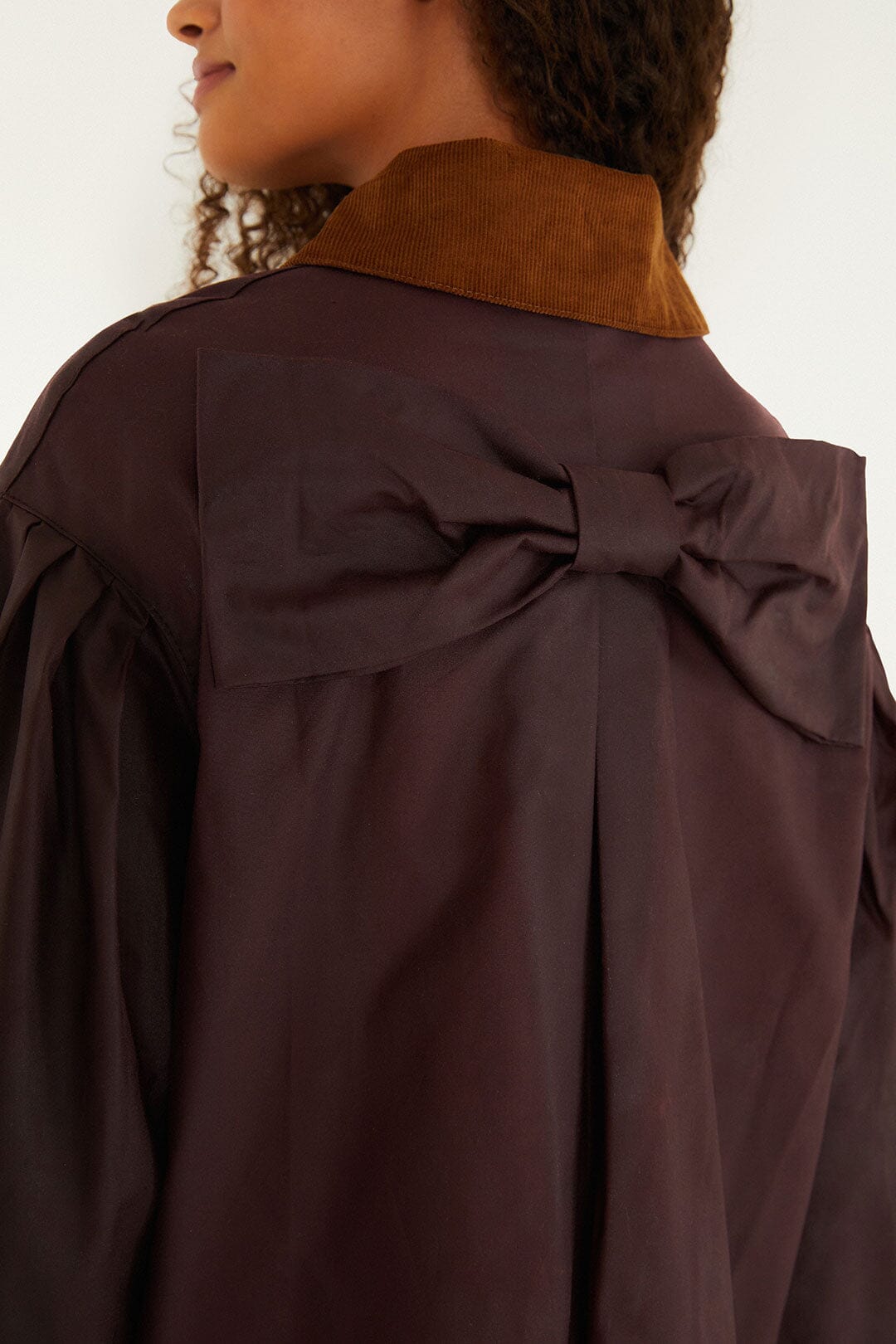 FARM Rio Shop Burgundy Bow Jacket