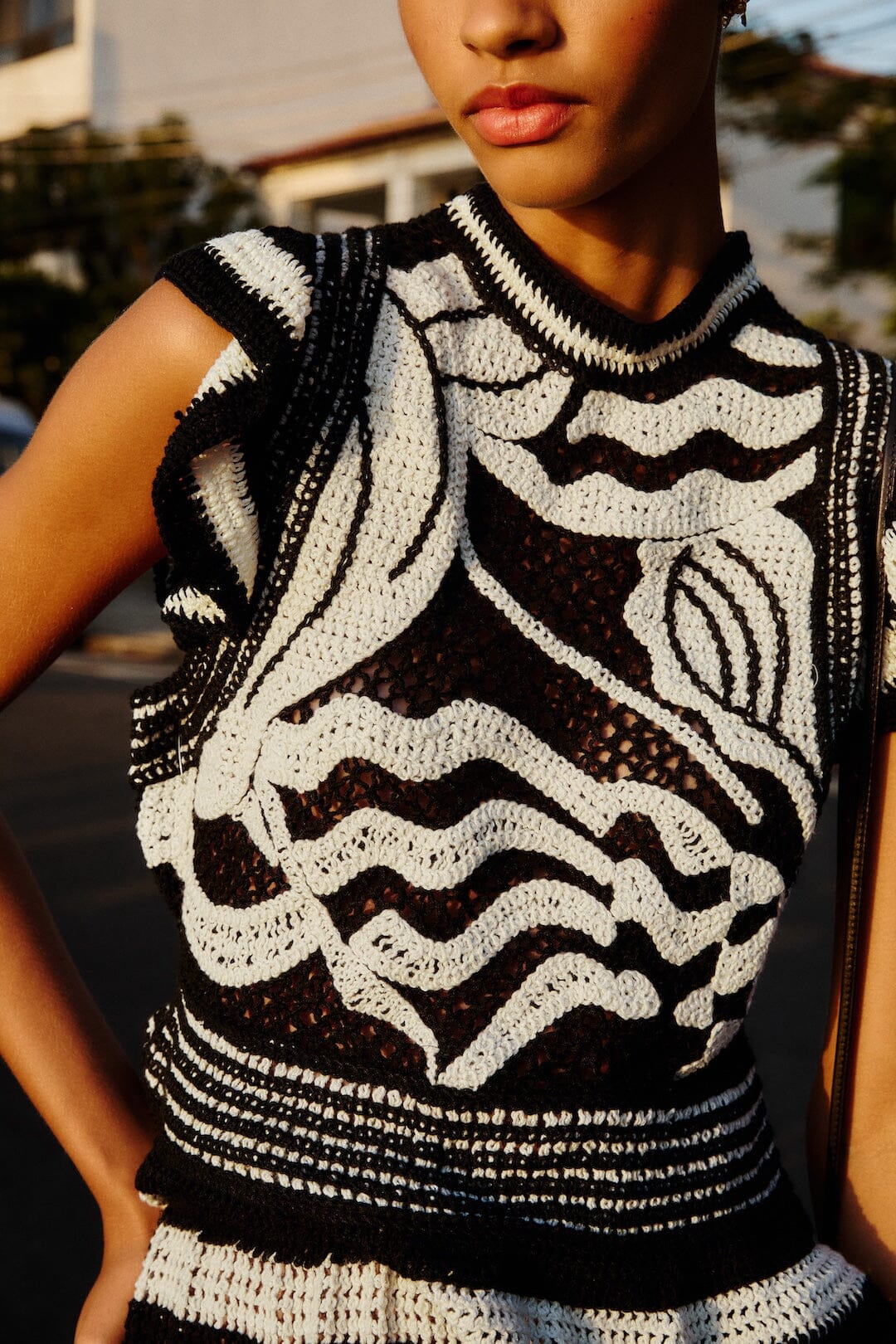 FARM Rio Shop Seashell Crochet Top
